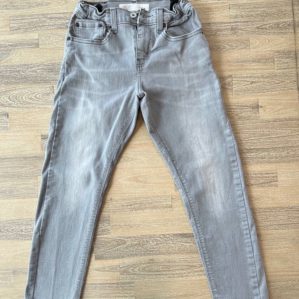 LEVIS SIGNATURE TAPER LEG GRAY WASH YOUTH JEANS